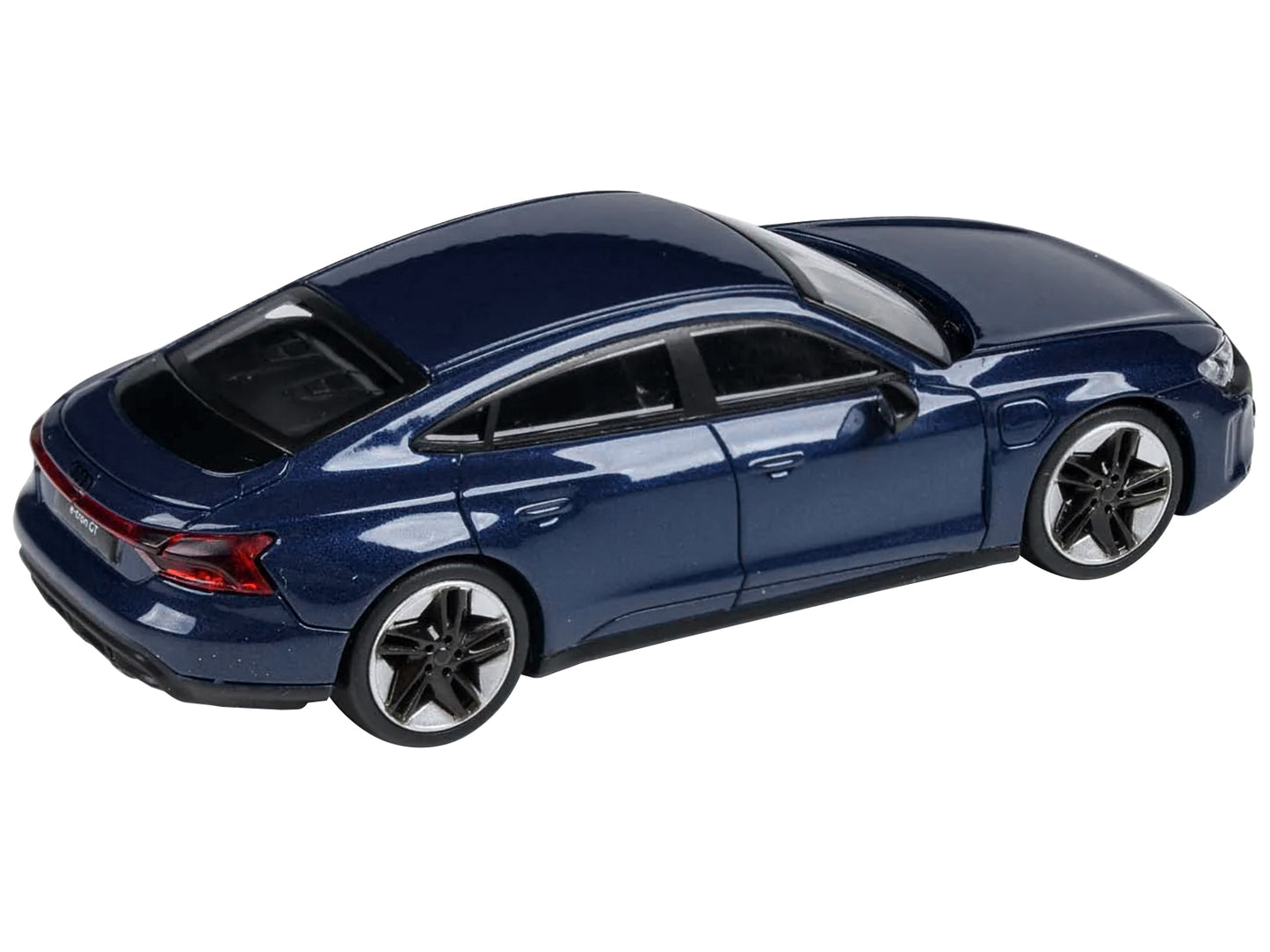 Audi E-tron GT RS Ascari Blue Metallic 1/64 Diecast Model Car by Paragon Models-DiecastModeler.com