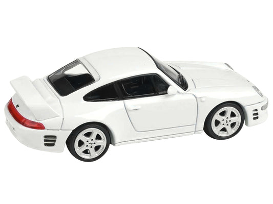 RUF CTR2 Grand Prix White 1/64 Diecast Model Car by Paragon Models-DiecastModeler.com