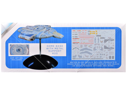 Skill 2 Snap Model Kit USS Defiant NX-74205 Starship "Star Trek: Deep Space Nine" (1993-1999) TV Series 1/1000 Scale Model by Polar Lights