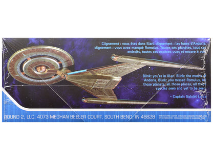 Skill 2 Snap Model Kit U.S.S. Discovery NCC-1031 Spacecraft "Star Trek: Discovery" (2017-2024) TV Series 1/2500 Scale Model by Polar Lights
