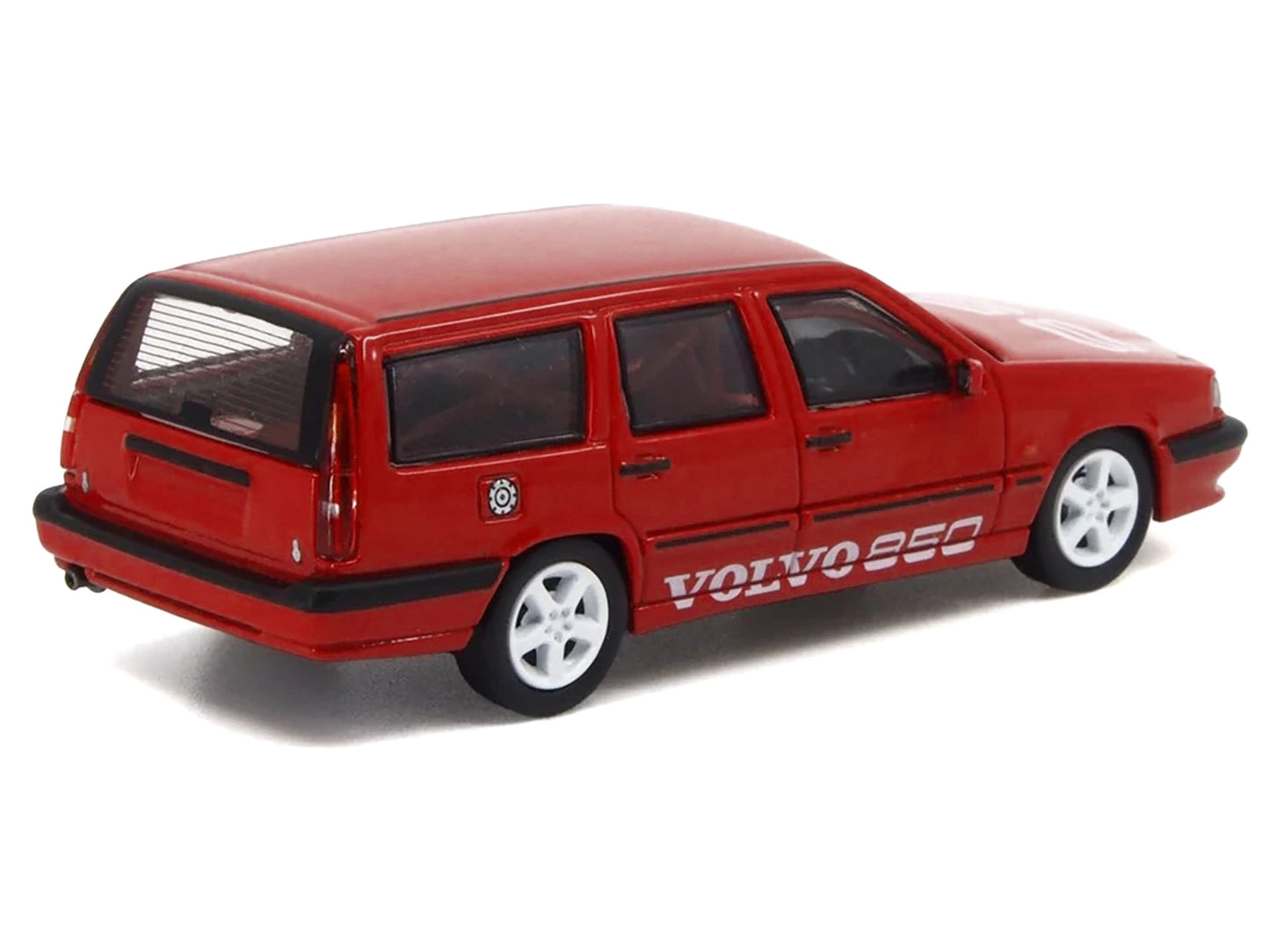 Volvo 850 T-5R Estate Wagon "Prototype" Red 1/64 Diecast Model Car by Pop Race