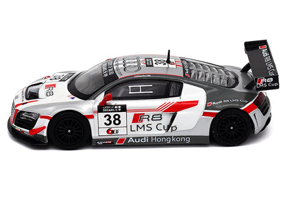 Audi R8 LMS #38 Marchy Lee "Macau GT Cup" (2013) 1/64 Diecast Model Car by Pop Race