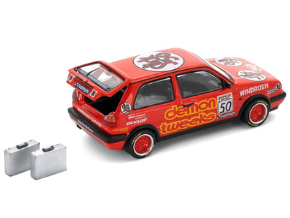 Volkswagen Golf GTI MK2 #50 Demon Tweeks "British Touring Car Championship" (1988) 1/64 Diecast Model Car by Pop Race