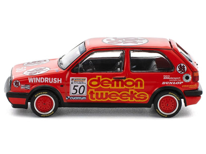 Volkswagen Golf GTI MK2 #50 Demon Tweeks "British Touring Car Championship" (1988) 1/64 Diecast Model Car by Pop Race
