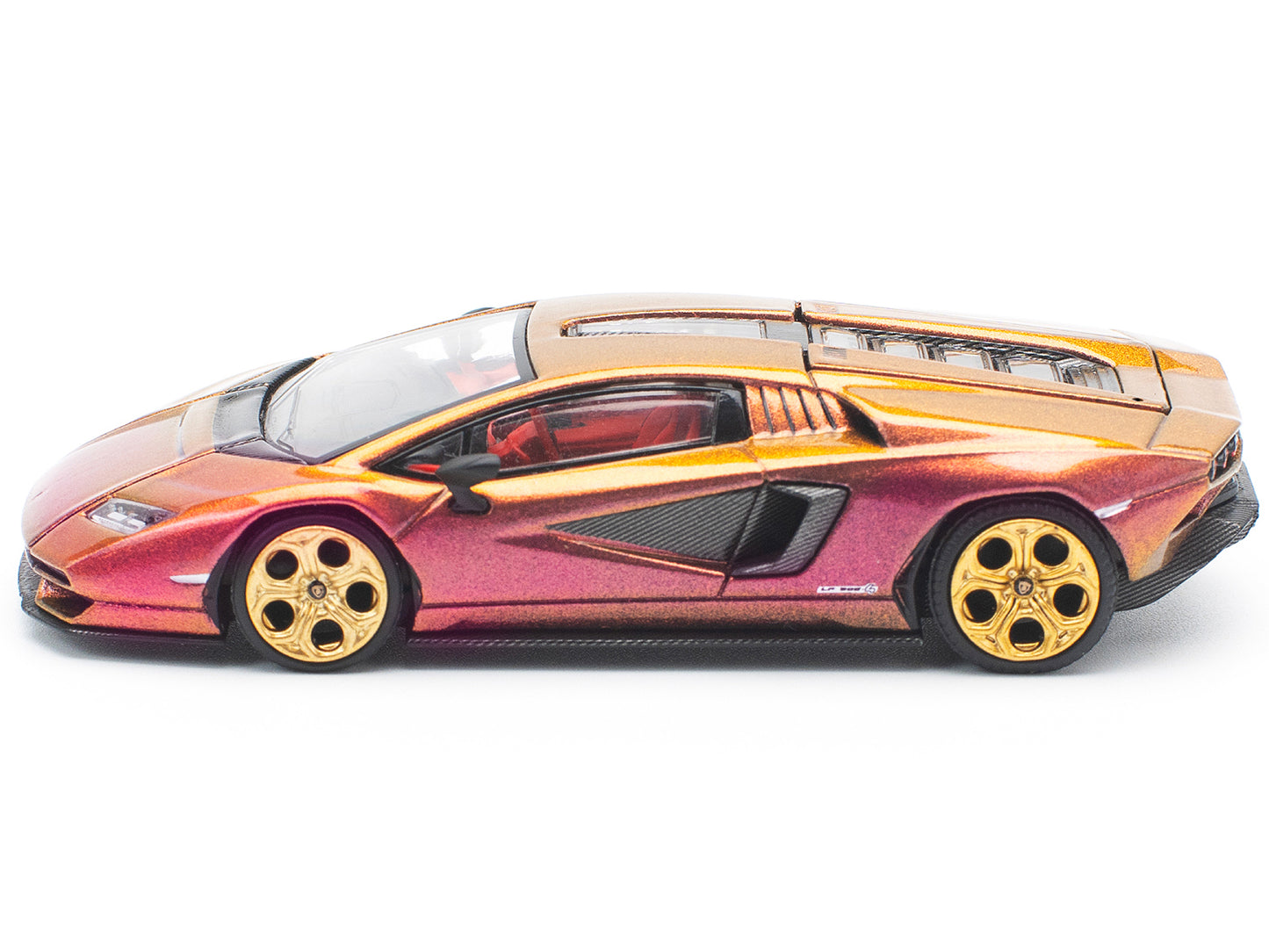 Lamborghini Countach LPI 800-4 Blu Hal Metallic 1/64 Diecast Model Car by Pop Race-DiecastModeler.com