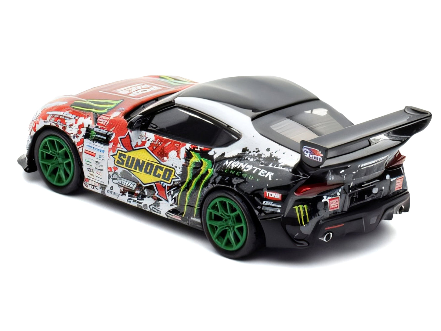 Toyota Pandem GR Supra RHD (Right Hand Drive) Daigo Saito "D1 Grand Prix" (2024) 1/64 Diecast Model Car by Pop Race