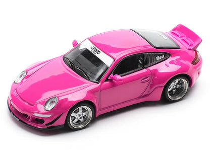 RWB 997 Pink 1/64 Diecast Model Car by Pop Race
