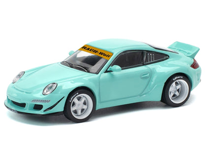 997 RWB Light Blue 1/64 Diecast Model Car by Pop Race