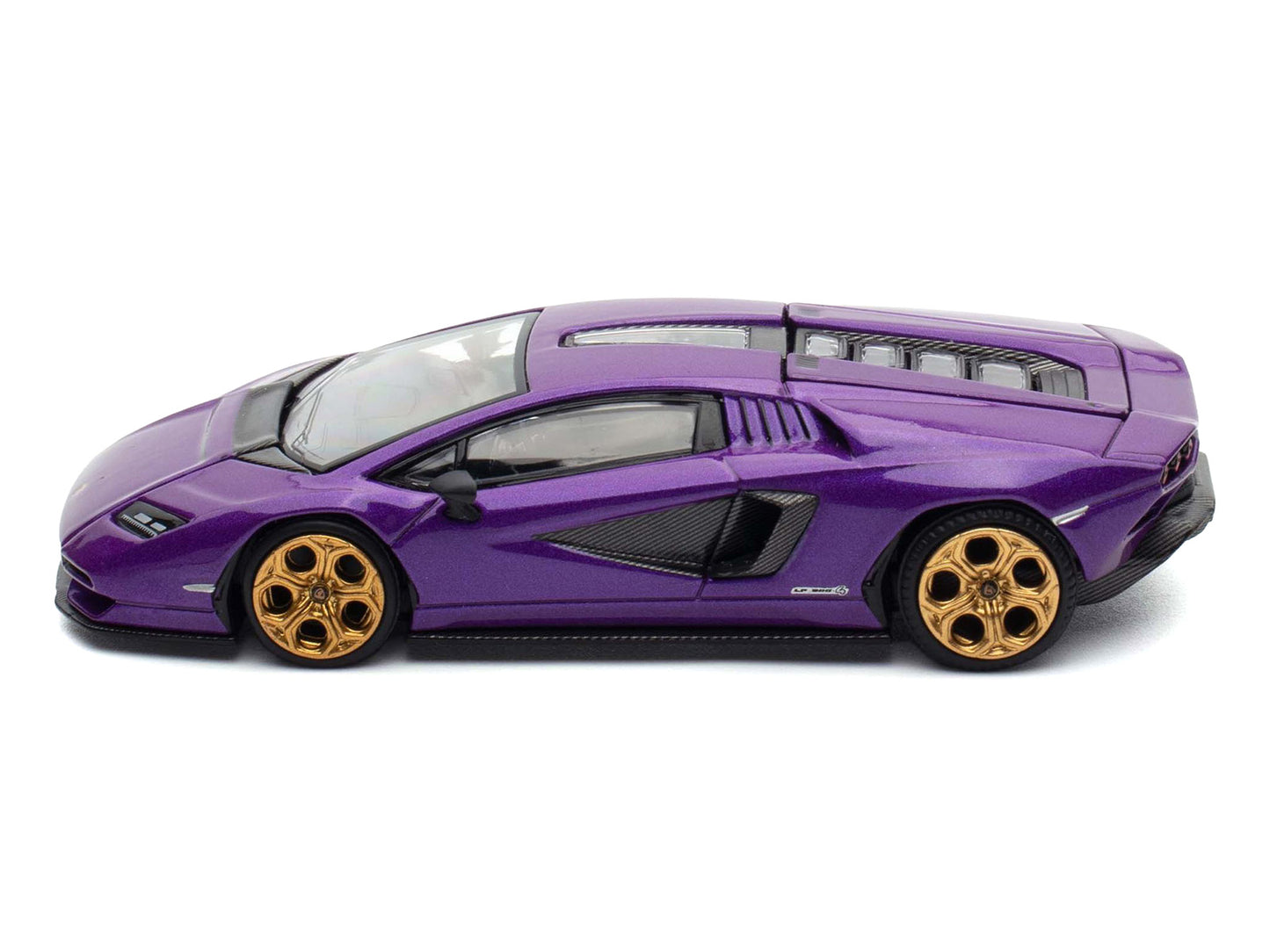 Lamborghini Countach LPI 800-4 Viola Pasifae Purple Metallic "Hong Kong Toycar Salon 2025" 1/64 Diecast Model Car by Pop Race-DiecastModeler.com