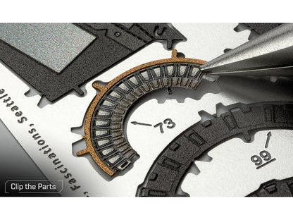 Model Kit Batman Tumbler "The Dark Knight Trilogy" (2005-2012) Movies (Challenging Difficulty) Steel Model by Metal Earth-DiecastModeler.com