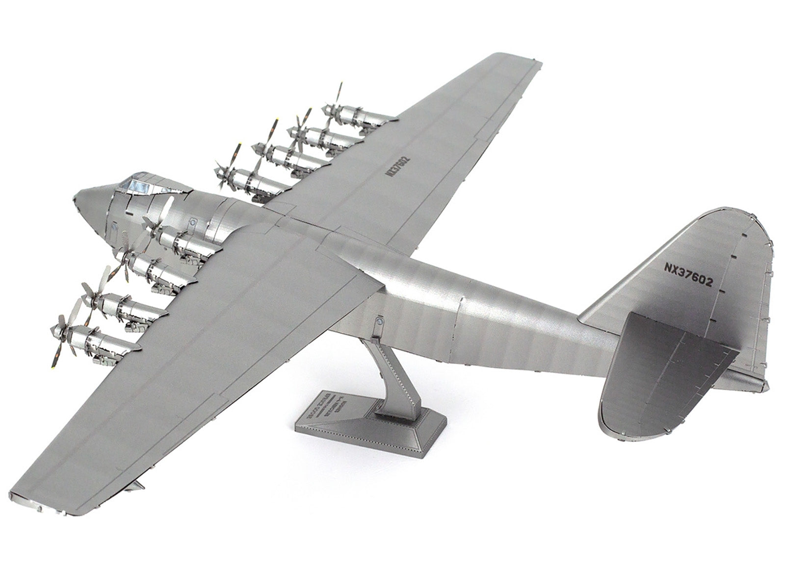 Model Kit Hughes H-4 Hercules Flying Boat "The Spruce Goose" (Moderate Difficulty) Steel Model by Metal Earth-DiecastModeler.com