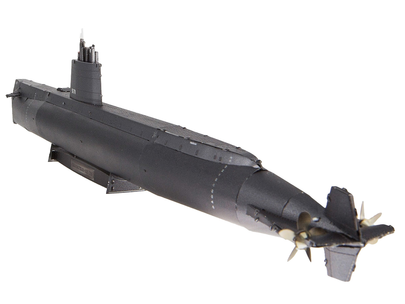 Model Kit USS Nautilus (SSN-571) Submarine "United States Navy" (Challenging Difficulty) Steel Model by Metal Earth-DiecastModeler.com