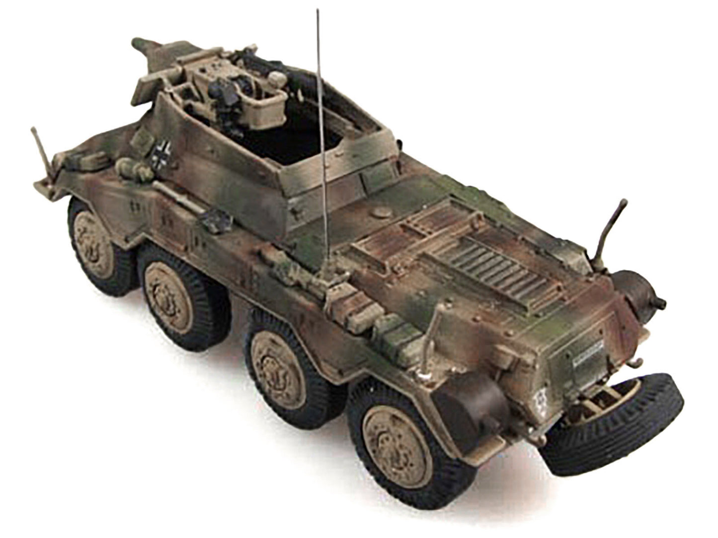 Sd.Kfz. 234/3 Armored Vehicle "1st Panzer Division Hungary" (1945) German Army 1/72 Diecast Model by Panzerstahl