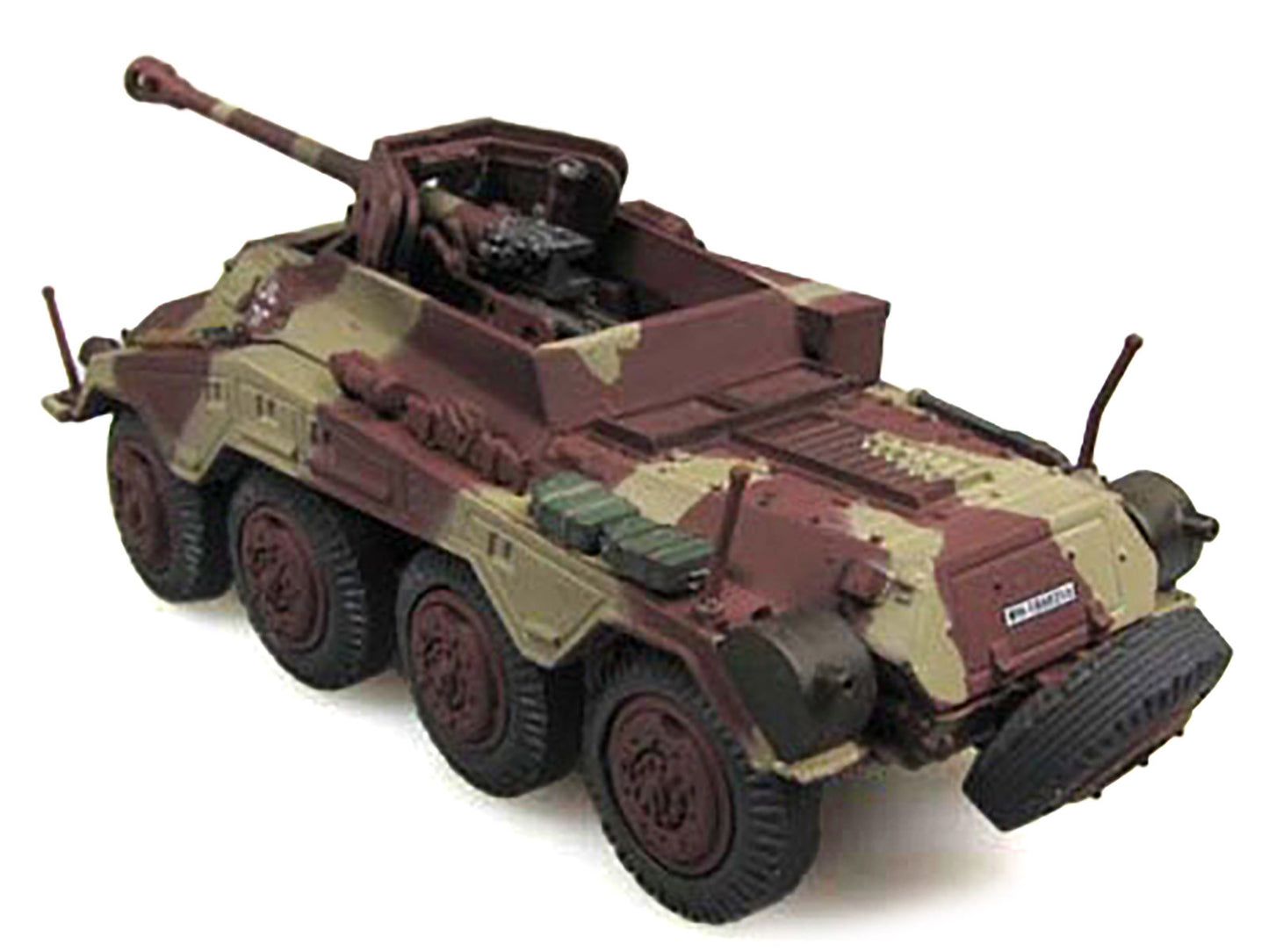 Sd.Kfz. 234/4 Armored Vehicle "Unidentified Unit Western Front" (1945) German 1/72 Diecast Model by Panzerstahl