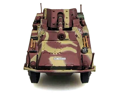 Sd.Kfz. 234/4 Armored Vehicle "Unidentified Unit Western Front" (1945) German 1/72 Diecast Model by Panzerstahl