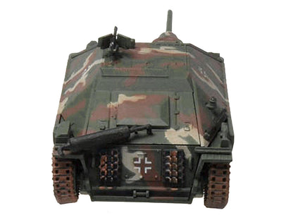 Hetzer (Starr) Tank Destroyer "Kampfgruppe Milowitz Prague" (1945) German Army 1/72 Diecast Model by Panzerstahl
