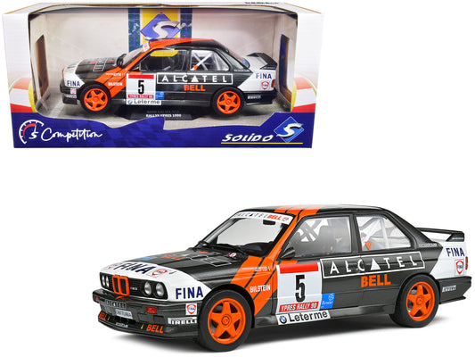 BMW E30 M3 Gr.A #5 Gregoire de Mevius - Willy Lux 3rd Place "Ypres 24 Hours Rally" (1990) "Competition" Series 1/18 Diecast Model Car by Solido-DiecastModeler.com