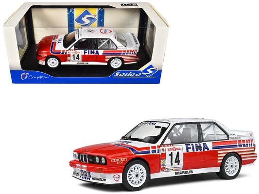 BMW E30 M3 #14 Marc Duez "Belgian Procar Championship" (1993) "Competition" Series 1/18 Diecast Model Car by Solido-DiecastModeler.com