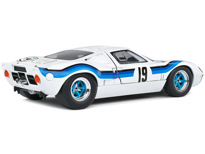 Ford GT40 MK.1 RHD (Right Hand Drive) #19 Emilio Marta "Angola Championship" (1973) "Competition" Series 1/18 Diecast Model Car by Solido-DiecastModeler.com