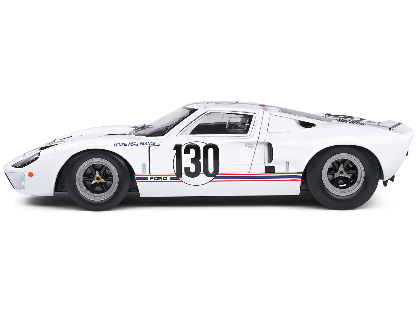 Ford GT40 MK1 #130 Henri Greder - Jean-Michel Giorgi "Targa Florio" (1967) "Competition" Series 1/18 Diecast Model Car by Solido-DiecastModeler.com