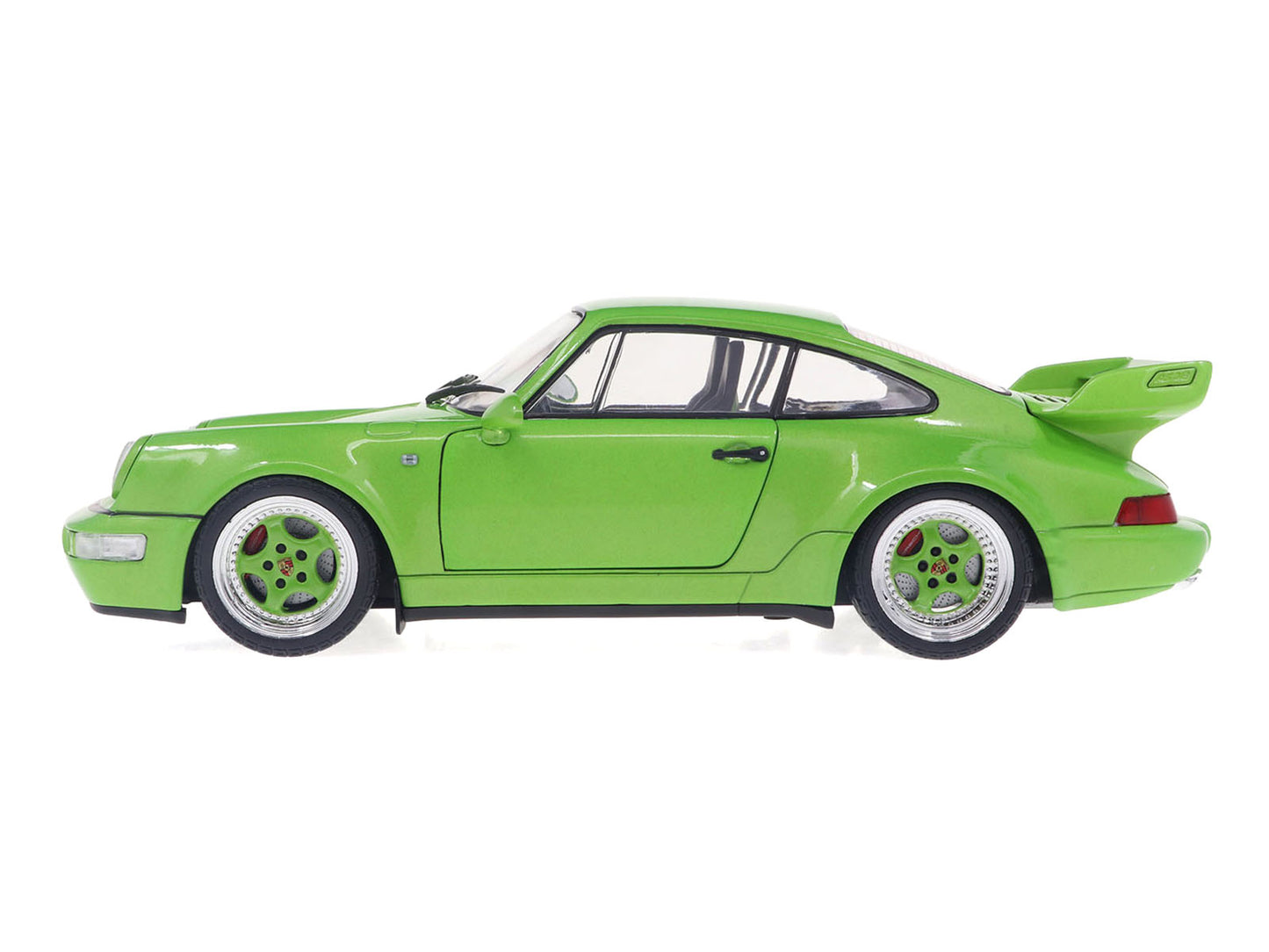1990 Porsche 911 (964) Carrera RS "Streetfighter" Green Metallic 1/18 Diecast Model Car by Solido