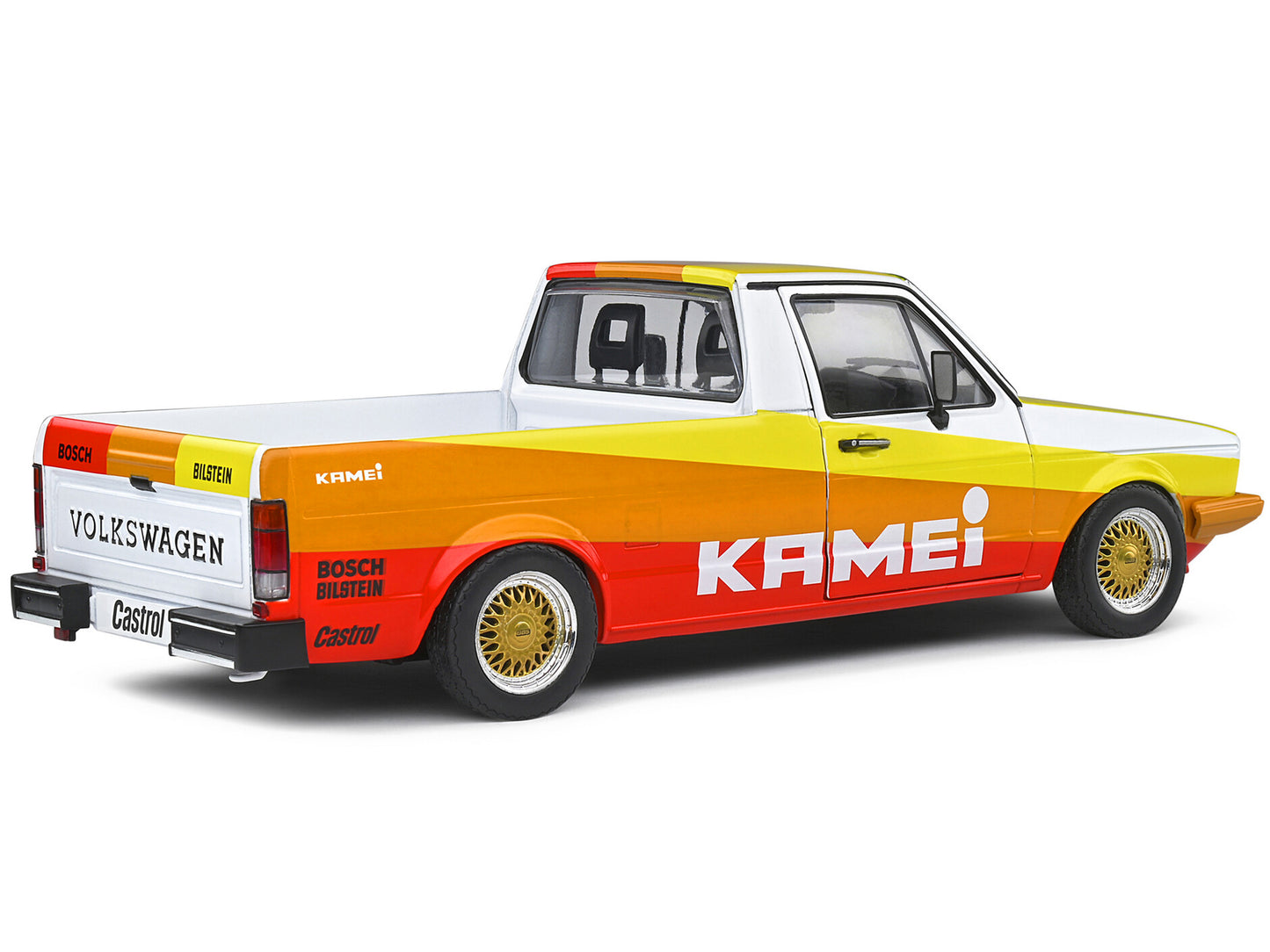 1982 Volkswagen Caddy MK 1 Pickup Truck "Kamei Tribute" 1/18 Diecast Model Car by Solido-DiecastModeler.com