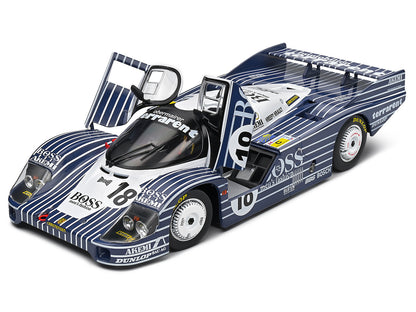 Porsche 956LH #18 Jurgen Lassig - Axel Plankenhorn - Desire Wilson "24 Hours of Le Mans" (1983) "Competition" Series 1/18 Diecast Model Car by Solido-DiecastModeler.com