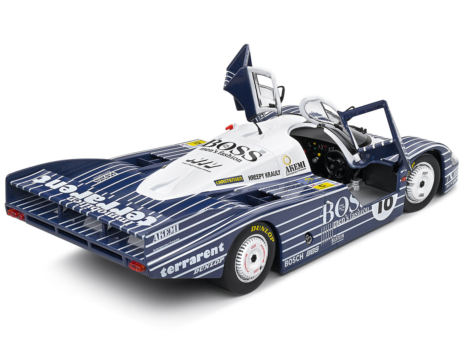 Porsche 956LH #18 Jurgen Lassig - Axel Plankenhorn - Desire Wilson "24 Hours of Le Mans" (1983) "Competition" Series 1/18 Diecast Model Car by Solido-DiecastModeler.com