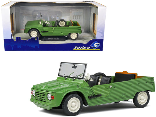 1970 Citroen Mehari MK.1 Vert Montana Green 1/18 Diecast Model Car by Solido-DiecastModeler.com