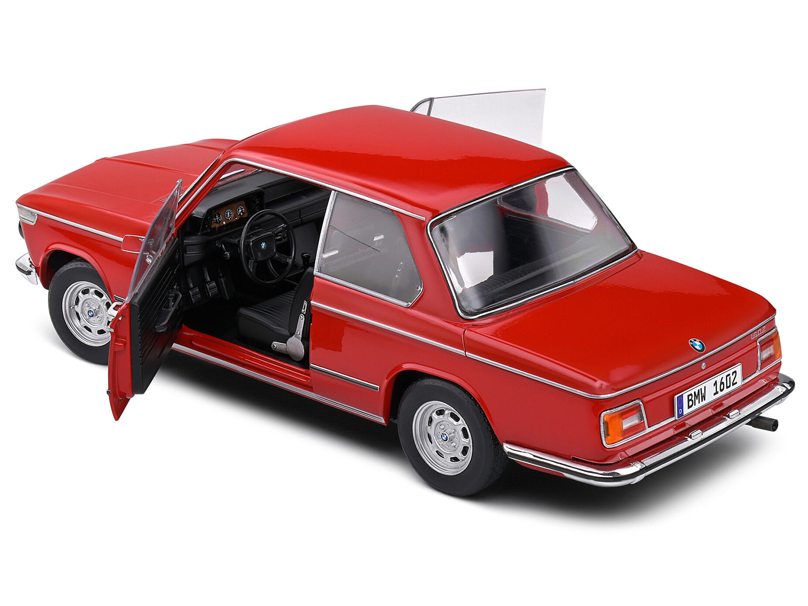 1971 BMW 1602 Verona Red 1/18 Diecast Model Car by Solido-DiecastModeler.com