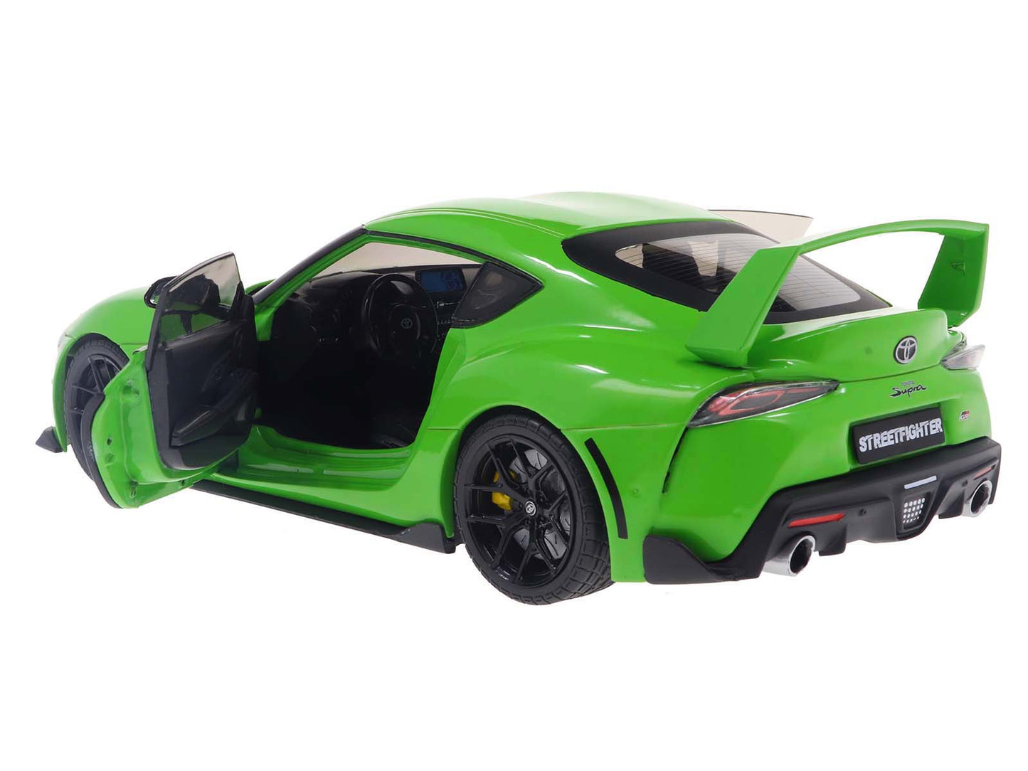 2023 Toyota GR Supra "StreetFighter" Green 1/18 Diecast Model Car by Solido