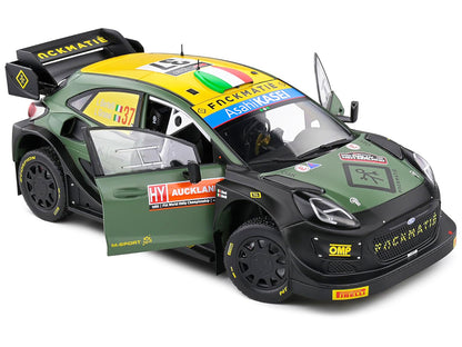 Ford Puma Rally1 Hybrid #37 Lorenzo Bertelli - Lorenzo Granai "Rally New Zealand" (2022) "Competition" Series 1/18 Diecast Model Car by Solido