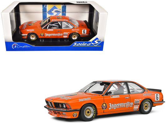 BMW 635 CSI (E24) #6 Hans-Joachim Stuck "Jagermeister" "European Touring Car Championship" (1984) "Competition" Series 1/18 Diecast Model Car by Solido-DiecastModeler.com