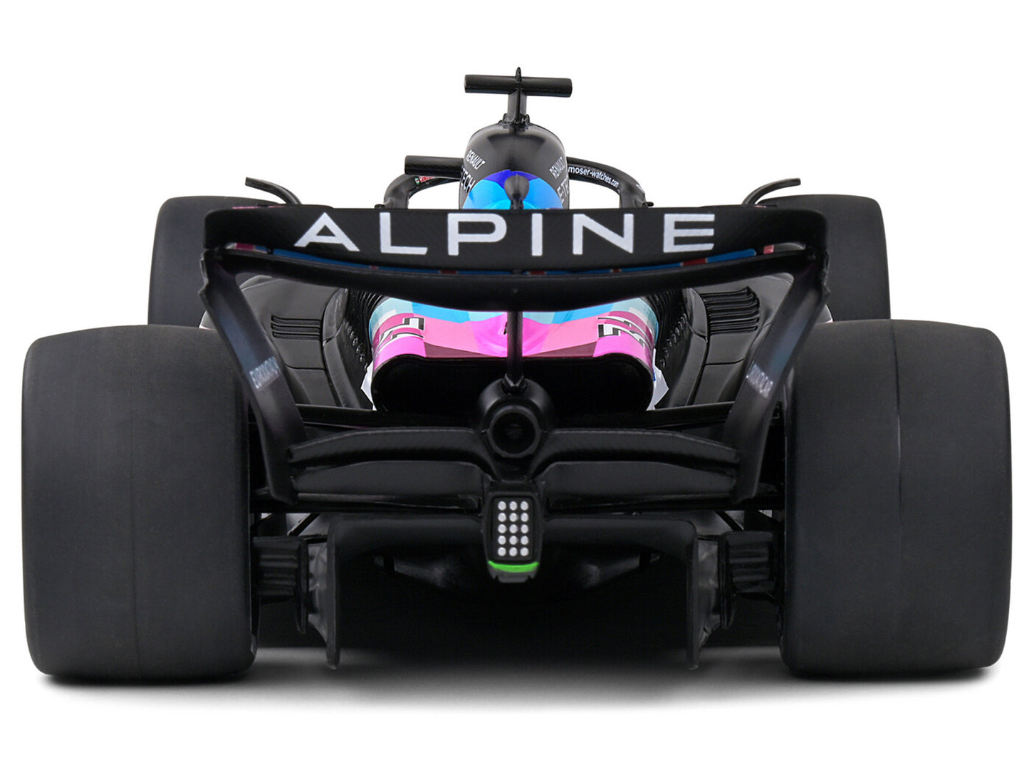 Alpine A524 Presentation Edition "BWT" "Formula One F1 World Championship" (2024) "Competition" Series 1/18 Diecast Model Car by Solido-DiecastModeler.com