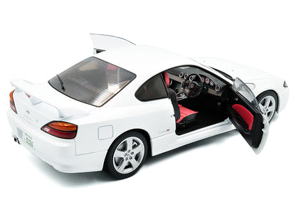 1999 Nissan Silvia (S15) Spec-R Aero RHD (Right Hand Drive) Aspen White 1/18 Diecast Model Car by Solido-DiecastModeler.com