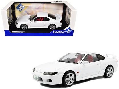 1999 Nissan Silvia (S15) Spec-R Aero RHD (Right Hand Drive) Aspen White 1/18 Diecast Model Car by Solido-DiecastModeler.com