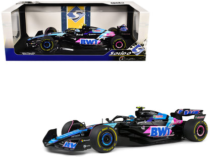 Alpine A524 #10 Pierre Gasly "BWT" Formula One F1 Monaco GP (2024) "Competition" Series 1/18 Diecast Model Car by Solido-DiecastModeler.com