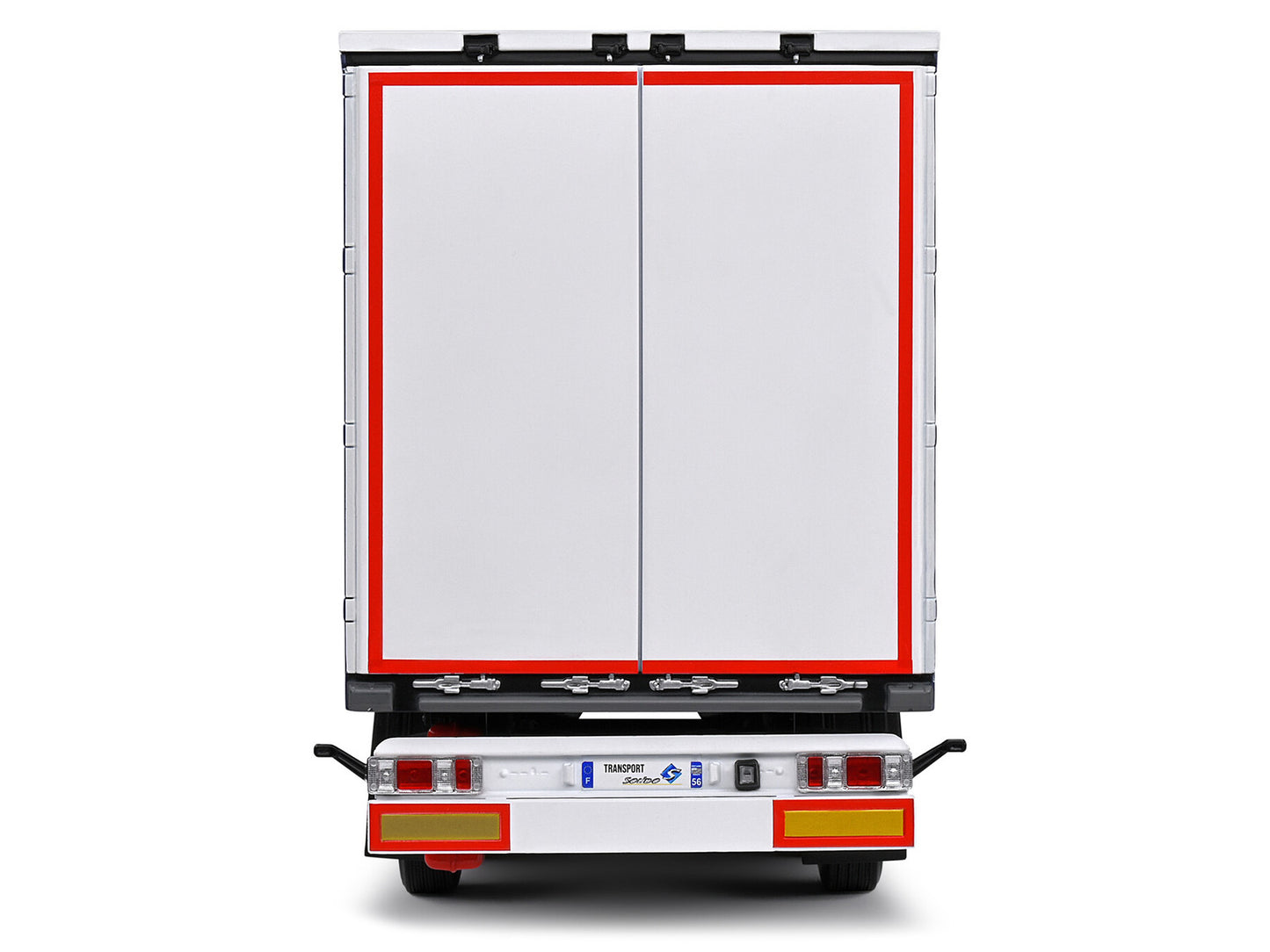 Tarpaulin Trailer Blue "Truck Edition" Series 1/24 Diecast Model Car by Solido-DiecastModeler.com