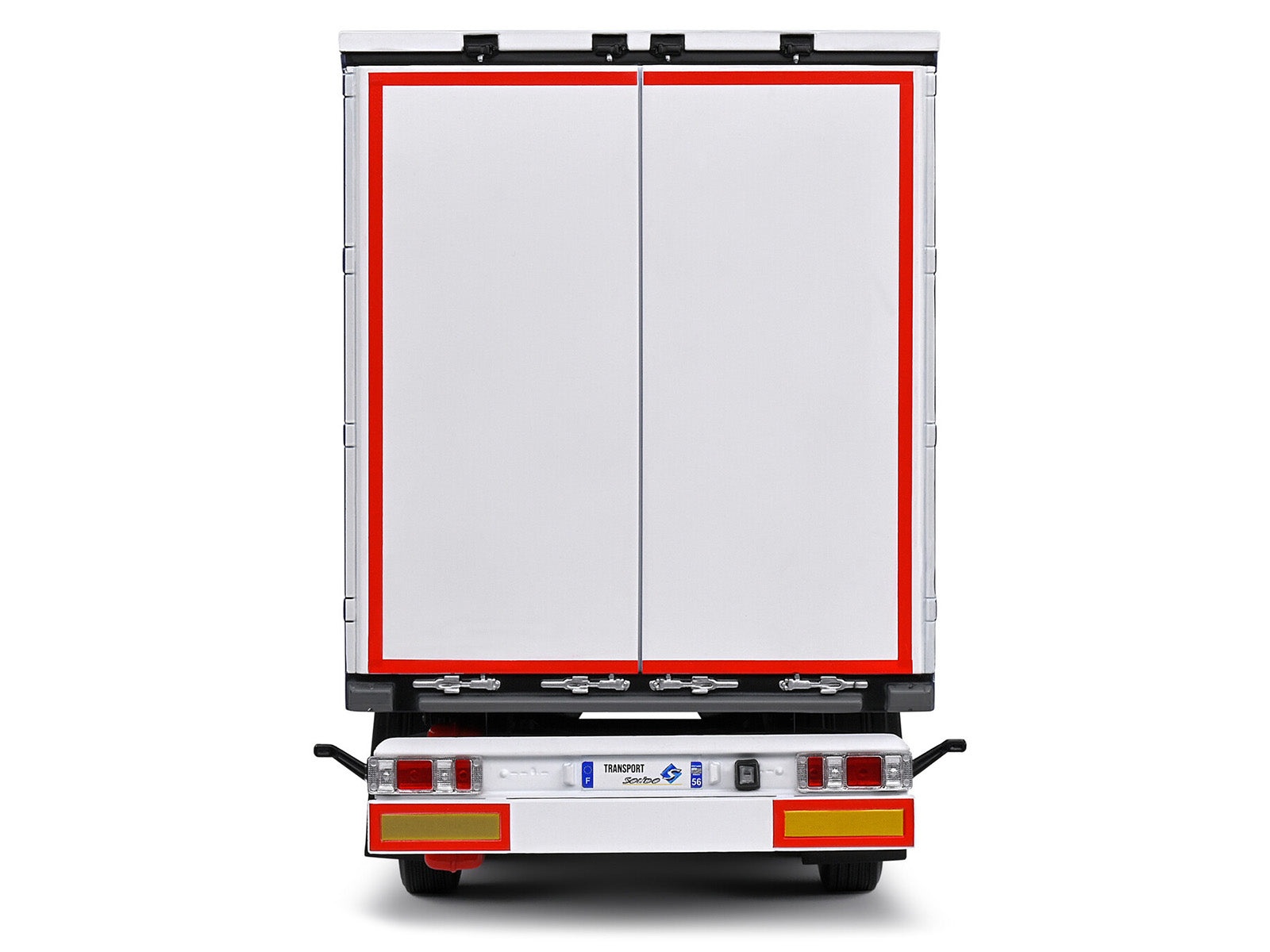 Tarpaulin Trailer Blue "Truck Edition" Series 1/24 Diecast Model Car by Solido-DiecastModeler.com