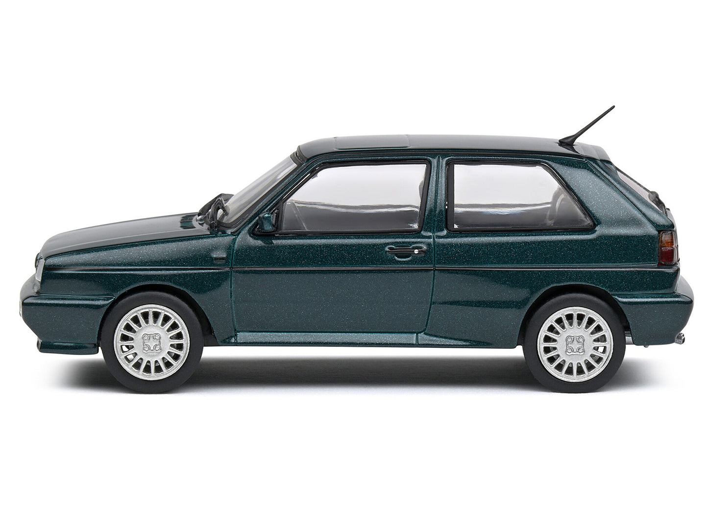 1989 Volkswagen Golf Rallye G60 Green Metallic 1/43 Diecast Model Car by Solido-DiecastModeler.com