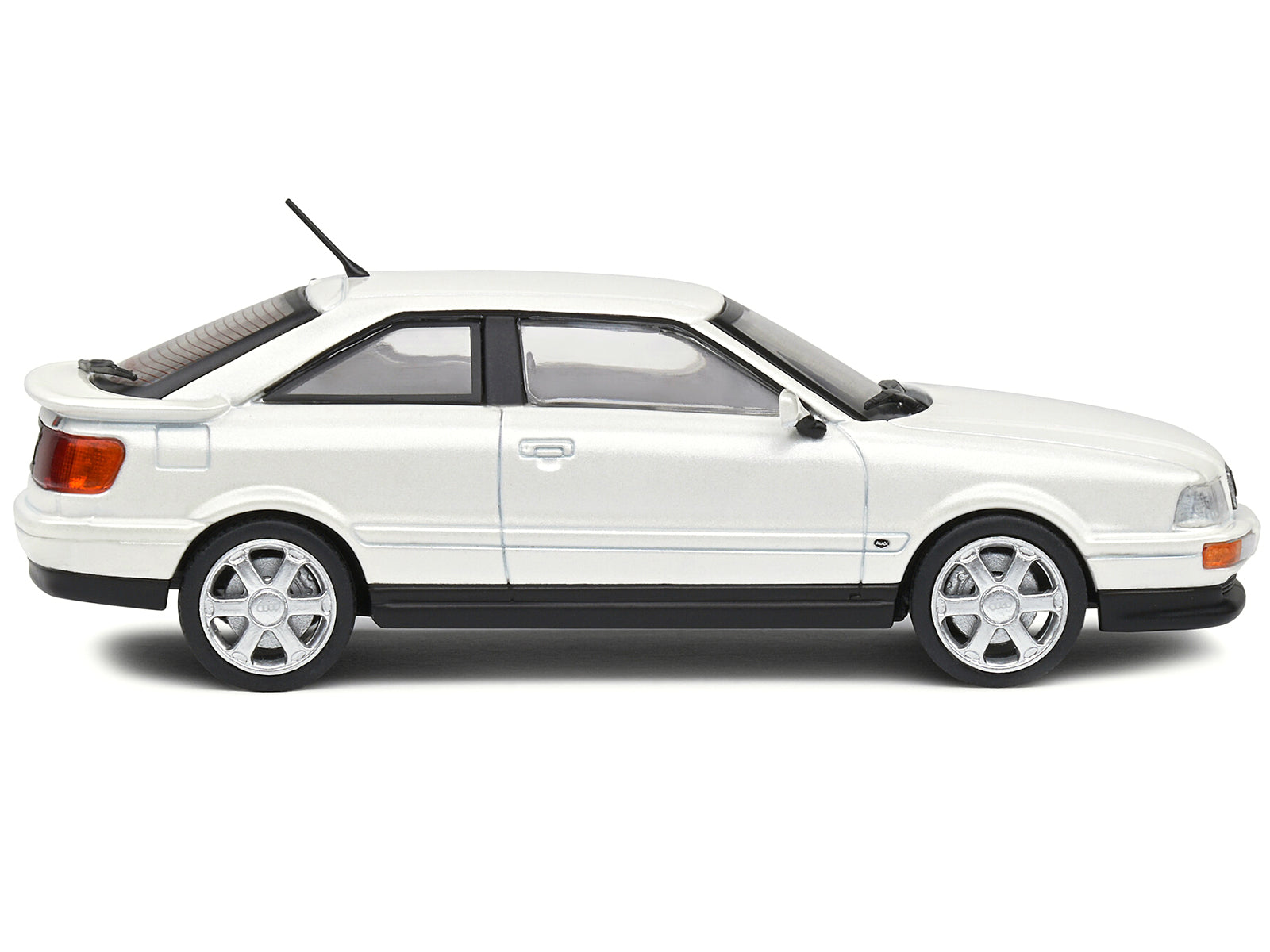 1992 Audi Coupe S2 Pearl White Metallic 1/43 Diecast Model Car by Solido-DiecastModeler.com