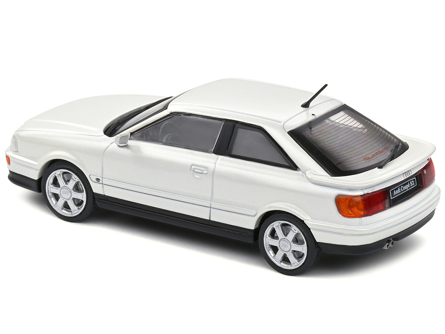 1992 Audi Coupe S2 Pearl White Metallic 1/43 Diecast Model Car by Solido-DiecastModeler.com