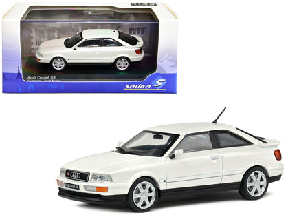 1992 Audi Coupe S2 Pearl White Metallic 1/43 Diecast Model Car by Solido-DiecastModeler.com