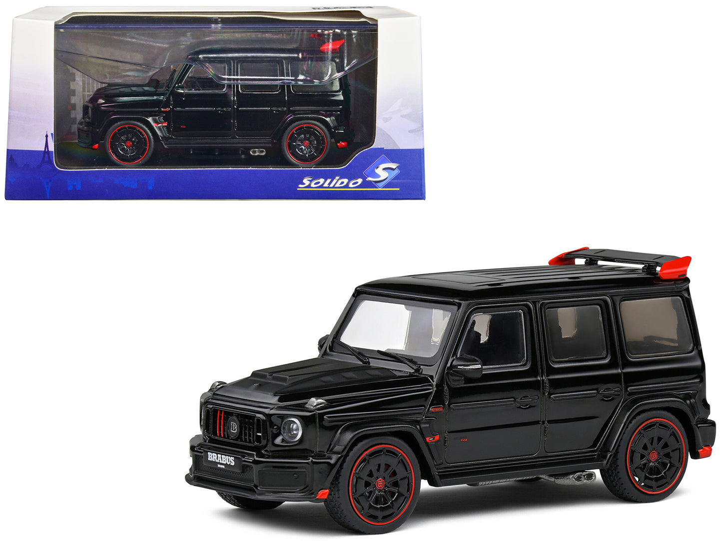 2021 Brabus Rocket 900 Signature Black 1/43 Diecast Model Car by Solido-DiecastModeler.com