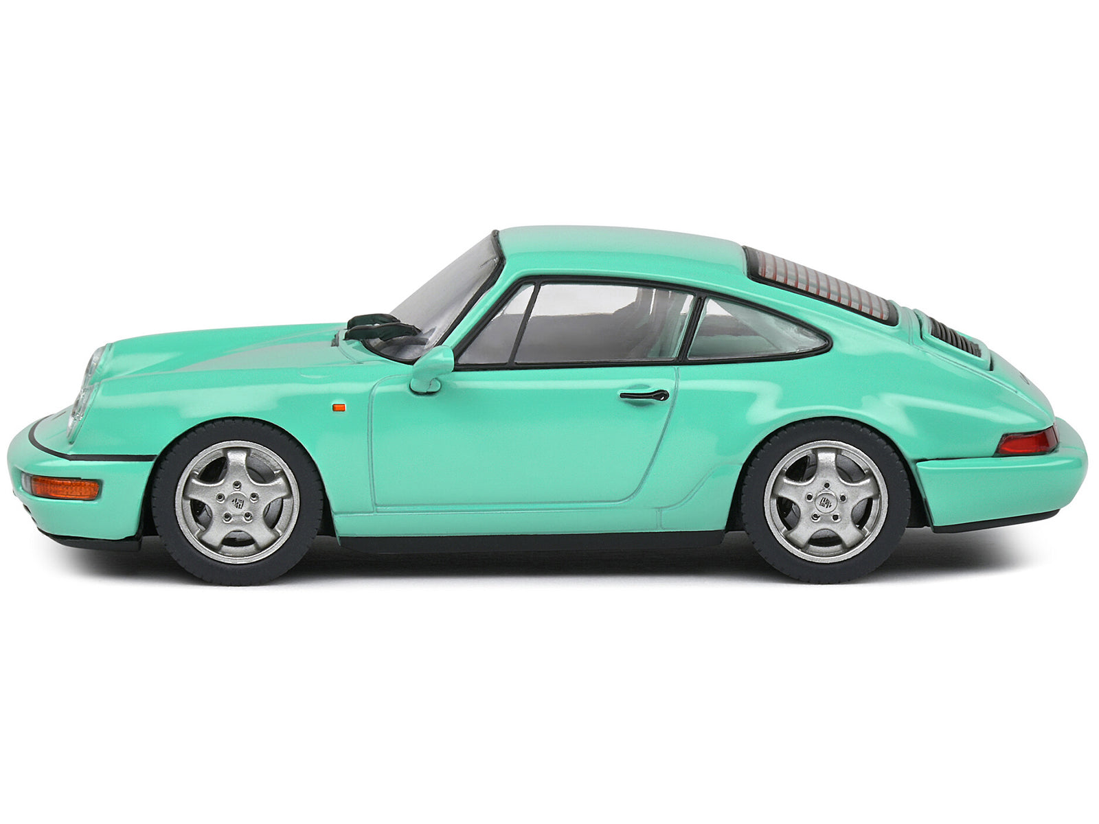 Porsche 911 (964) RS Clubsport Mint Green 1/43 Diecast Model Car by Solido-DiecastModeler.com