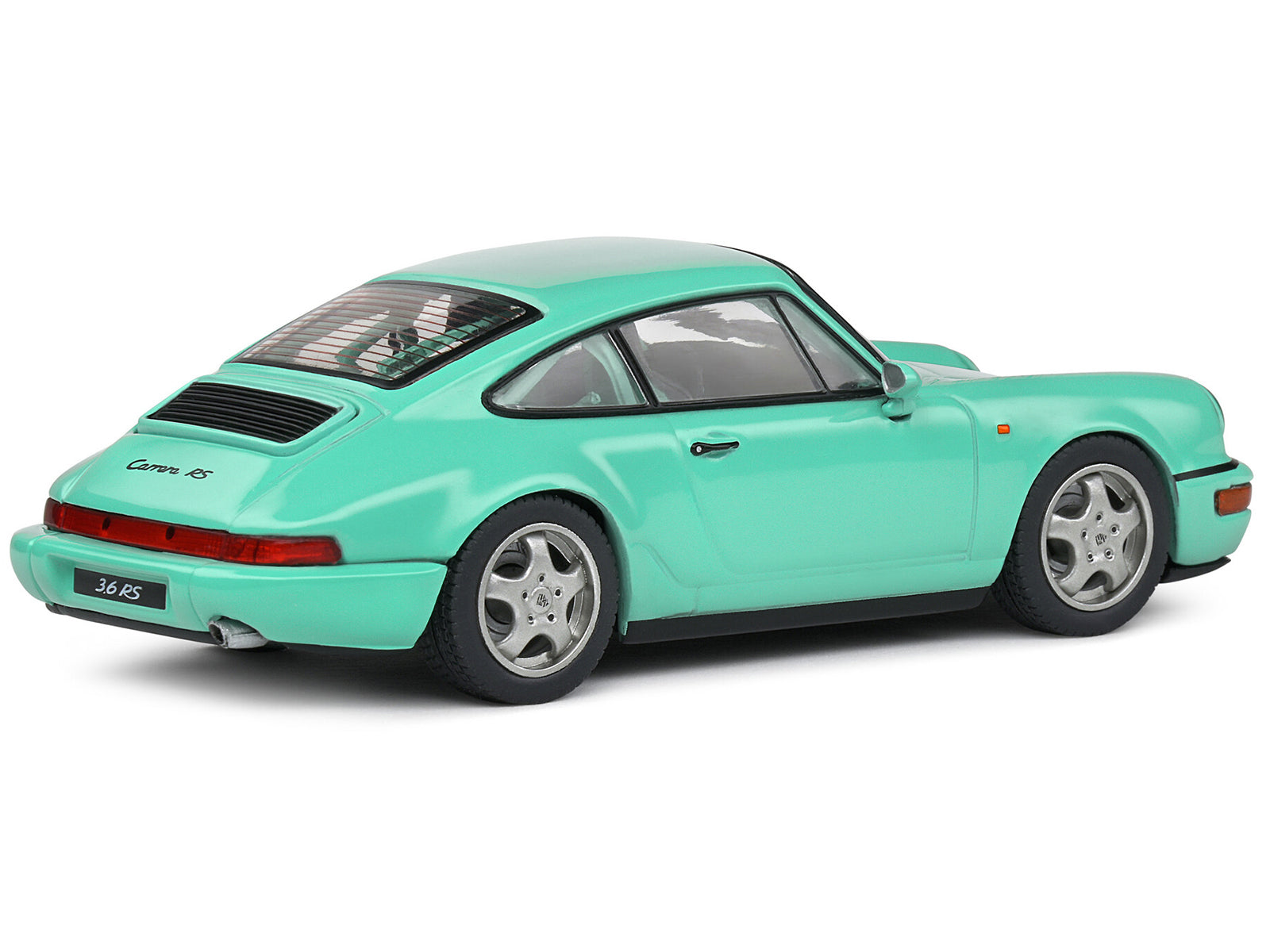 Porsche 911 (964) RS Clubsport Mint Green 1/43 Diecast Model Car by Solido-DiecastModeler.com
