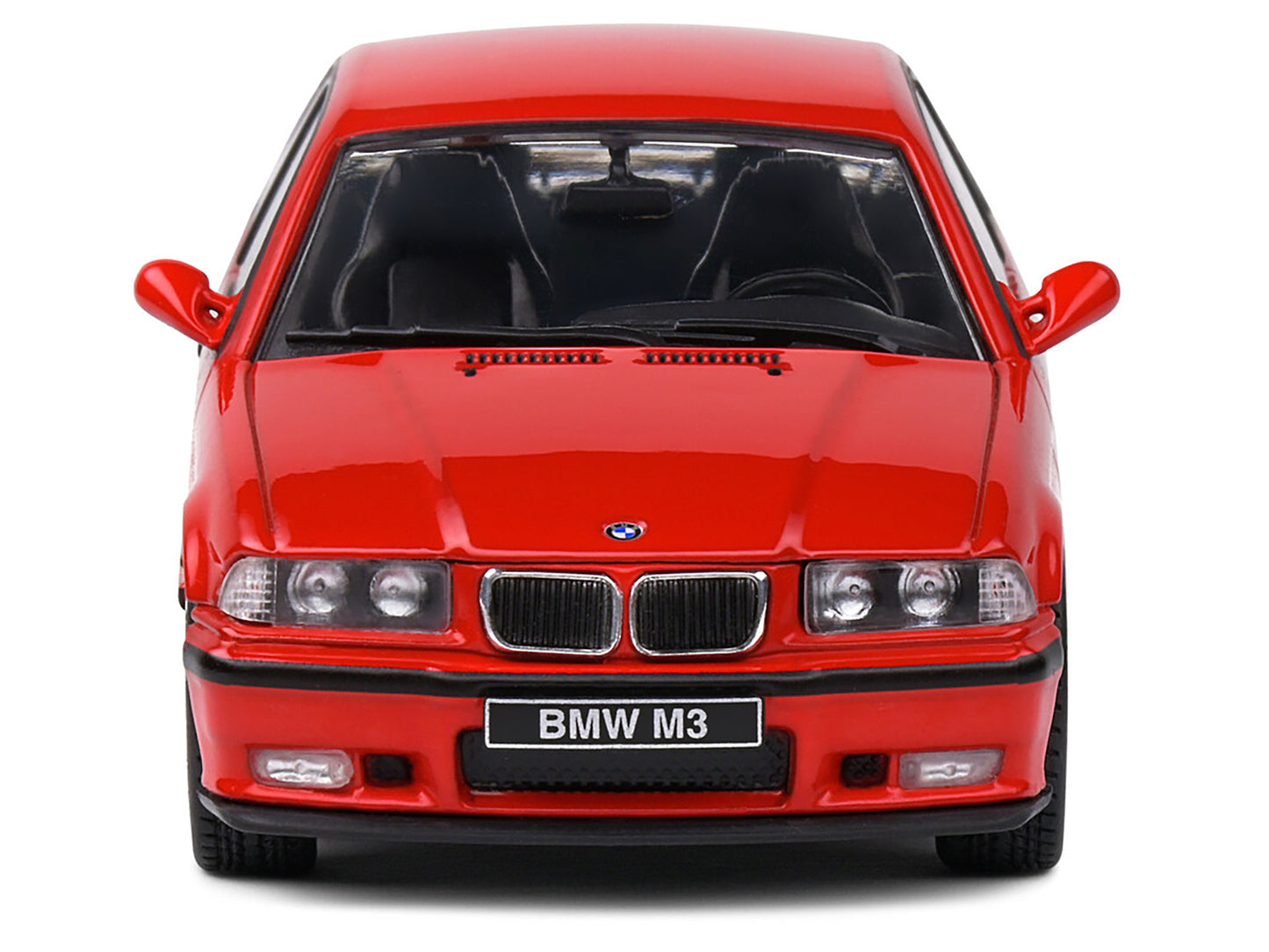 1999 BMW E36 M3 Coupe Brilliant Red 1/43 Diecast Model Car by Solido-DiecastModeler.com