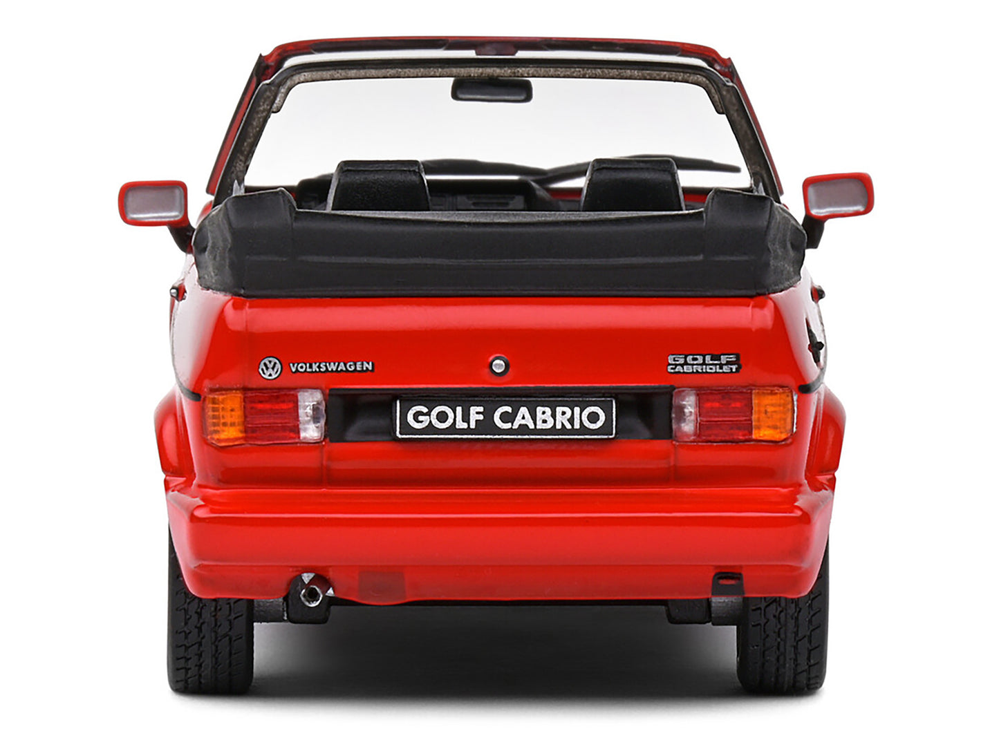 1992 Volkswagen Golf 1 Cabriolet Sportline Tornado Red 1/43 Diecast Model Car by Solido