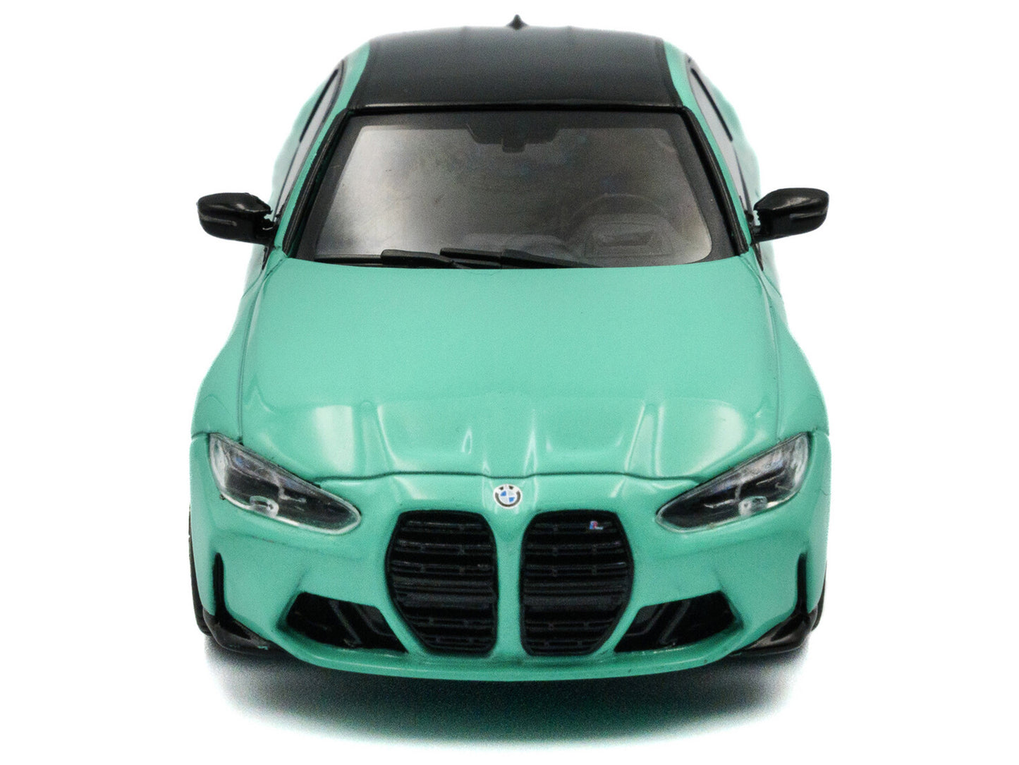 2023 BMW M4 Competition (G82) Mint Green with Black Top 1/43 Diecast Model Car by Solido