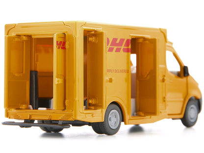Mercedes-Benz Sprinter Van Yellow "DHL" 1/50 Diecast Model Car by Siku-DiecastModeler.com